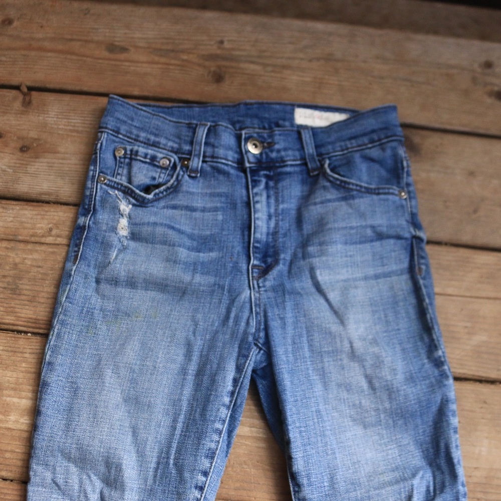 🦋 Pistola Cute Light Blue Skinny Jeans - Picture 3 of 8